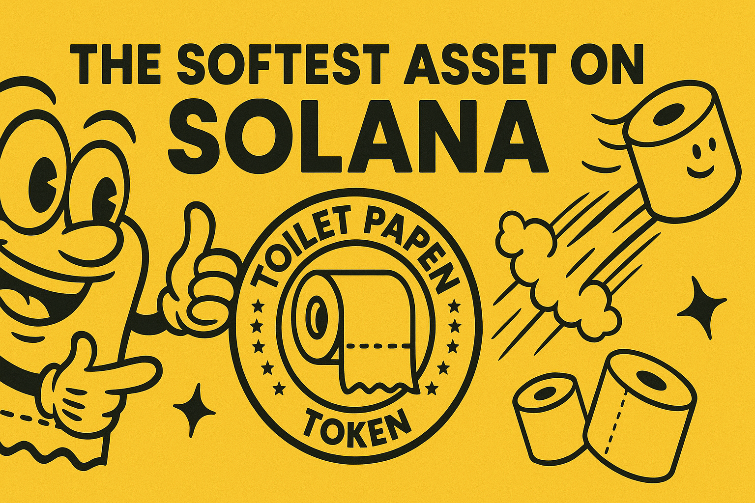 Toilet Paper Token - The Softest Asset on Solana